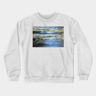 blue stream Crewneck Sweatshirt